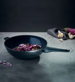 GERLACH MONOLIT Wok 30 cm / szwajcarska powłoka ceramiczną ILAG Xera Dur 2® / aluminium