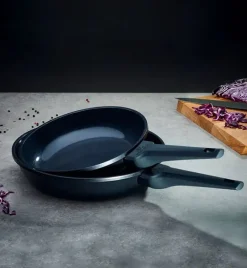 GERLACH MONOLIT Wok 30 cm / szwajcarska powłoka ceramiczną ILAG Xera Dur 2® / aluminium