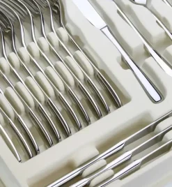 Gerlach Muza Sztućce Komplet 136 el (68W+68W) dla 24 osób w walizce / połysk