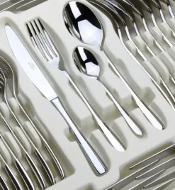 Gerlach Muza Sztućce Komplet 136 el (68W+68W) dla 24 osób w walizce / połysk
