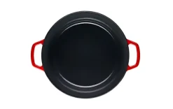 GERLACH NATUR IRON Garnek 5 L z pokrywką 26 cm / żeliwo / czerwony gradient