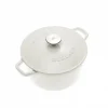 GERLACH NATUR IRON Komplet 2 garnków z pokrywkami 3L + 5L | żeliwo | indukcja