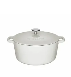 GERLACH NATUR IRON Komplet 2 garnków z pokrywkami 3L + 5L | żeliwo | indukcja