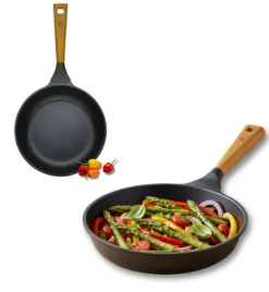 GERLACH NATUR Komplet Garnek 4,2 L z pokrywką 28 cm + Patelnia Natur 28 cm / powłoka ILAG Xera Dur 2 Ceramic / indukcja
