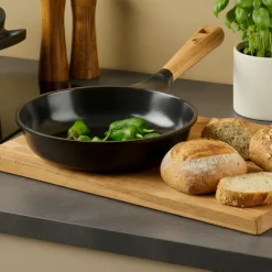 GERLACH NATUR Komplet garnków 24, 28 cm / 4,5 /4,2 L + Patelnie Natur 24, 28 cm / powłoka ILAG Xera Dur 2 Ceramic / indukcja