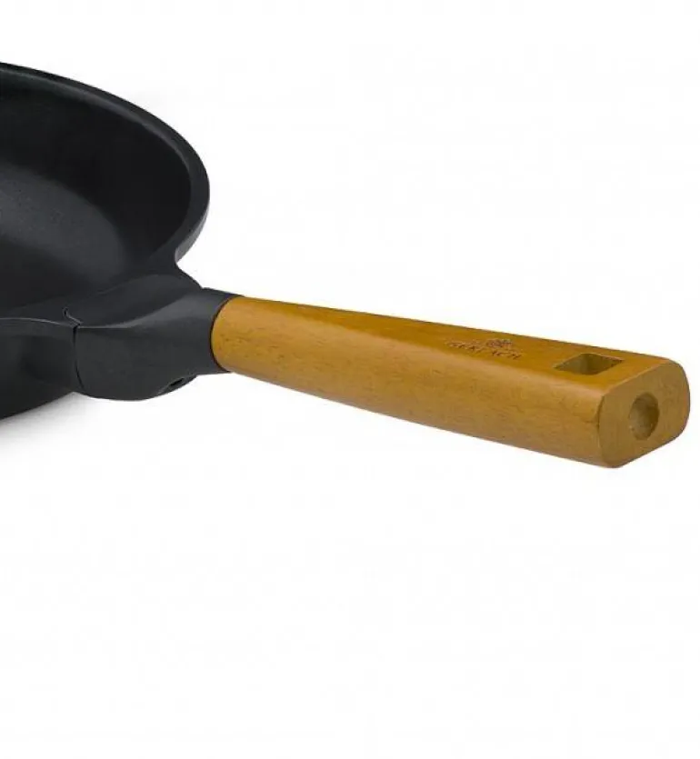 GERLACH NATUR Patelnia 28 cm z powłoką ceramiczną ILAG® Non-Stick Xera Dur 2