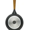 GERLACH NATUR Patelnia 28 cm z powłoką ceramiczną + pokrywka szklana | ILAG® Non-Stick Xera Dur 2