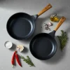 GERLACH NATUR Patelnia 24 cm z powłoką ceramiczną ILAG® Non-Stick Xera Dur 2