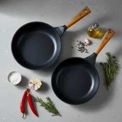 GERLACH NATUR Patelnia 24 cm z powłoką ceramiczną ILAG® Non-Stick Xera Dur 2