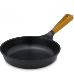 GERLACH NATUR Patelnia 24 cm z powłoką ceramiczną + pokrywka silikonowa | ILAG® Non-Stick Xera Dur 2
