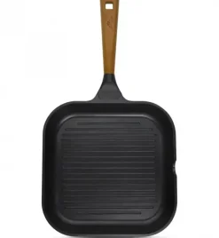 GERLACH NATUR Patelnia grillowa 28 cm / powłoka ceramiczna ILAG® Non-Stick