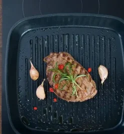 GERLACH NATUR Patelnia grillowa 28 cm / powłoka ceramiczna ILAG® Non-Stick