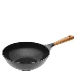 GERLACH NATUR Wok 28 cm z powłoką ceramiczną ILAG® Non-Stick Xera Dur 5