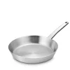 GERLACH PRESTIGE Patelnie całostalowe 24, 28 cm + pokrywki 24, 28 cm / indukcja