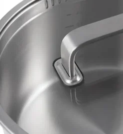 GERLACH PRESTIGE PLUS Komplet Garnki z pokrywkami 10 el / stal nierdzewna / INDUKCJA