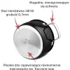 GERLACH PRIME Komplet Garnki z pokrywkami 6 el + patelnie Gerlach Ambiente 20, 28 cm+ pokrywki