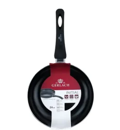 GERLACH PRIME Komplet Garnki z pokrywkami 6 el + patelnie Gerlach Initial 24, 28 cm