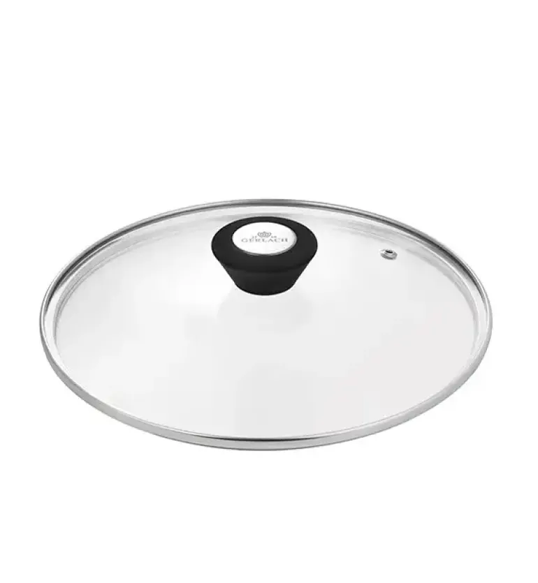 GERLACH PRIME Komplet Garnki z pokrywkami 6 el + patelnie Gerlach Initial 24, 28 cm + pokrywki