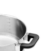 GERLACH PURE Komplet Garnki z pokrywkami 10 el / indukcja + Gerlach Initial Patelnia 20, 24, 28 cm + Patelnia naleśnikowa 26 cm