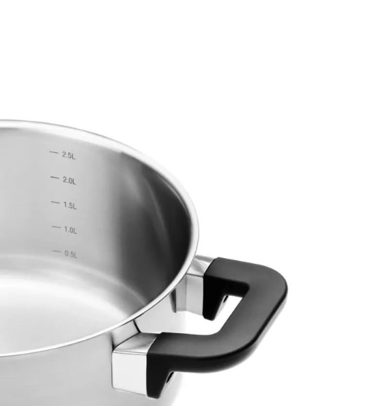 GERLACH PURE Komplet Garnki z pokrywkami 10 el / indukcja + Gerlach Ambiente Patelnia 20, 28 cm + pokrywki szklane