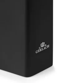 GERLACH PURE Komplet 5 noży w bloku + ostrzałka 3w1 uni czerwona