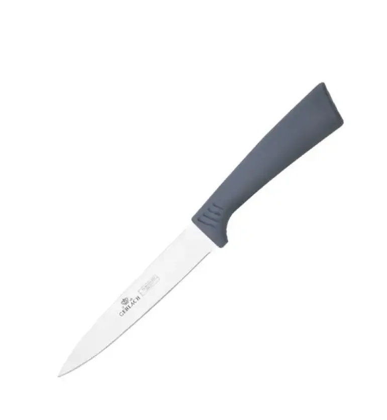 GERLACH SMART GREY Komplet 5 noży w bloku +ostrzałka 3w1