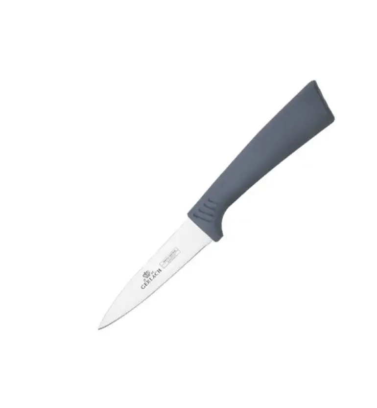 GERLACH SMART GREY Komplet 5 noży w bloku +ostrzałka 3w1