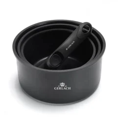GERLACH SMART 994 Komplet 3 garnków 16/18/20 cm + odpinana rączka / indukcja