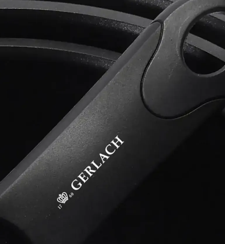 GERLACH SMART 994 Komplet 3 garnków 16/18/20 cm+ pokrywka silikonowa 18/20/22 cm / indukcja