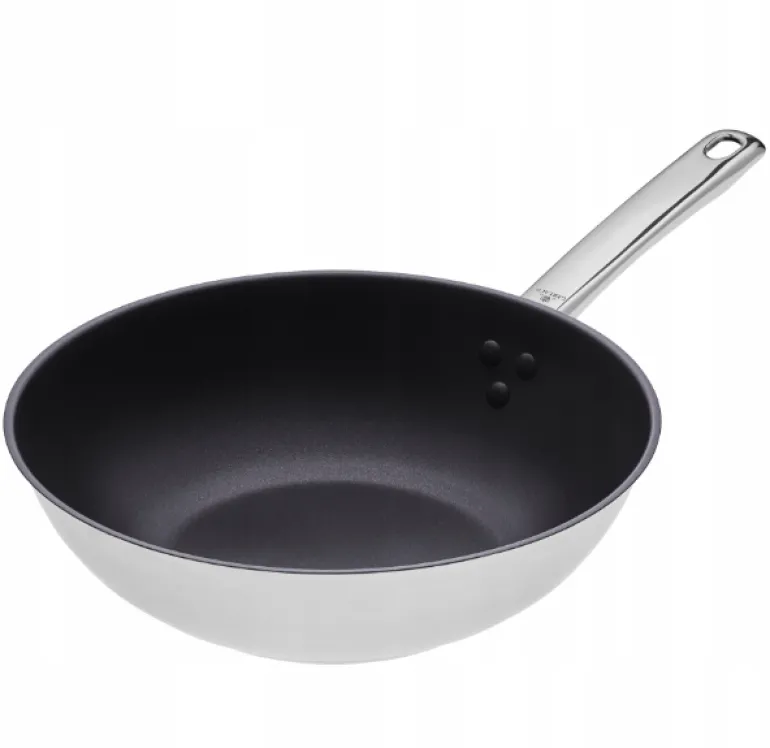 GERLACH SOLID LITE WOK 28 cm / indukcja / powłoka ceramiczna ILAG Xera Dur 2