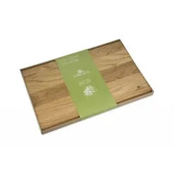 GERLACH STYLE PLUS Komplet 5 noży w bloku + ostrzałka 2w1 + komplet desek dębowych