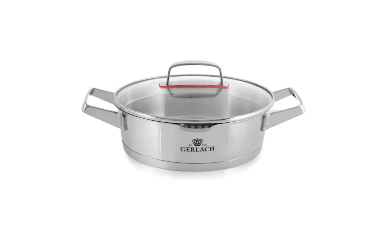 GERLACH SUPERIOR Garnek 2,5 l z pokrywką 24 cm / stal nierdzewna