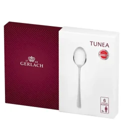 GERLACH TUNEA Sztućce Łyżeczki do herbaty 12 el pudełko / 12 osób / połysk