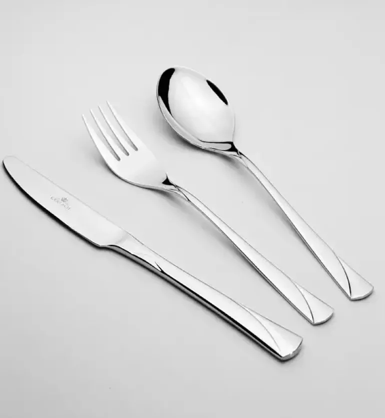 Gerlach Valor Sztućce Komplet 98 el walizka+dodatki / 18 osób / połysk