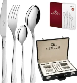 Gerlach Valor Sztućce Komplet 92 el (68W+24P) 18 osób / połysk