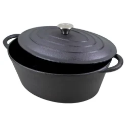 HAGE Brytfanna żeliwna 6,2 l z pokrywką Cast Iron