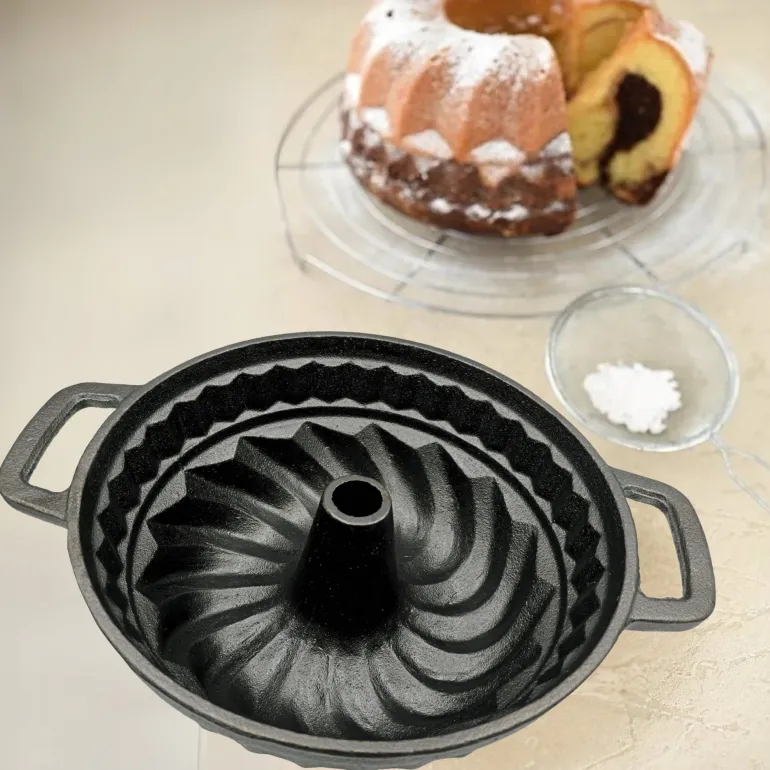 HAGE Forma żeliwna do babki piaskowej 27,5 cm