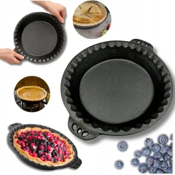 HAGE Forma żeliwna do tarty 26 cm
