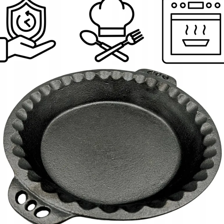 HAGE Forma żeliwna do tarty 26 cm