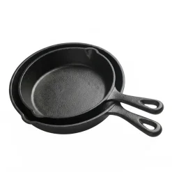 HAGE Komplet 2 Patelnie żeliwne 20/25,5 cm Cast Iron