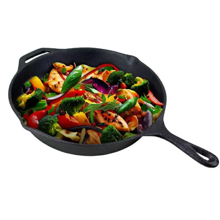 HAGE Patelnia żeliwna 26,5 cm z uchem Cast Iron