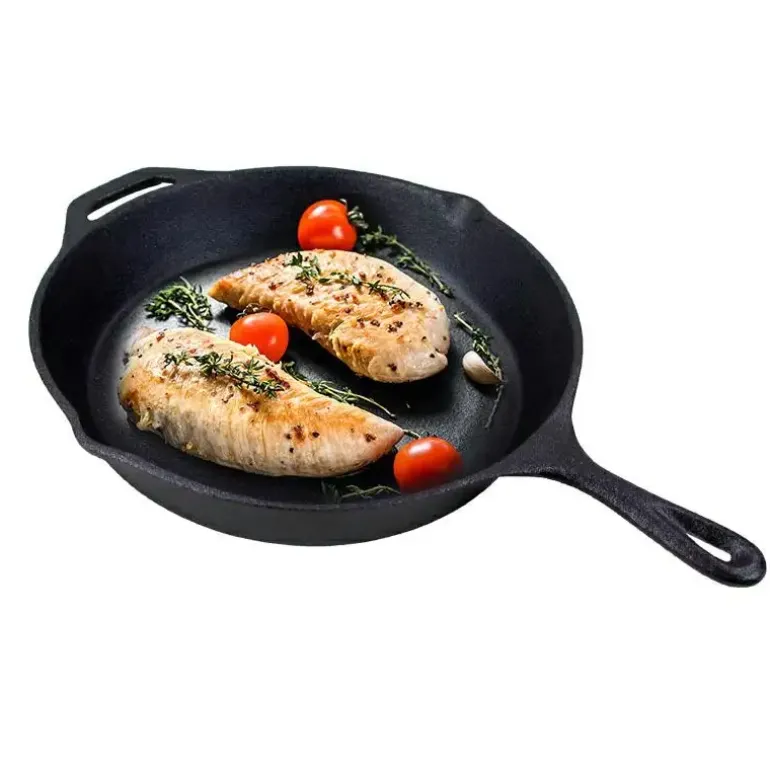 HAGE Patelnia żeliwna 31 cm z uchem Cast Iron