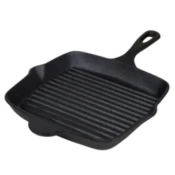 HAGE Patelnia żeliwna grillowa 26 cm Cast Iron
