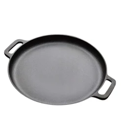 HAGE Patelnia forma na grilla ognisko do pizzy 30 cm / żeliwo