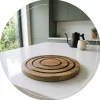 HAGE Podkładka pod gorące naczynia 20 cm drewniana magnetyczna