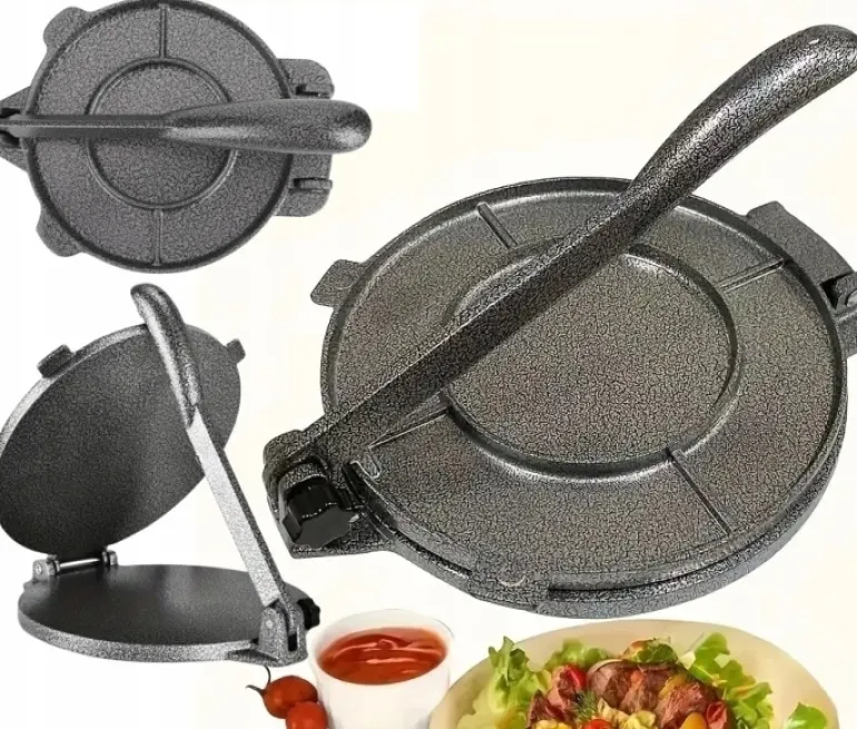 HAGE Prasa do tortilli wrapów placków żeliwna 25 cm