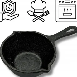 HAGE Rondel żeliwny sosjerka 12 cm Cast Iron