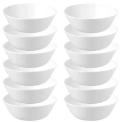 IKEA OFTAST BIAŁY 12x MISKA 15 CM
