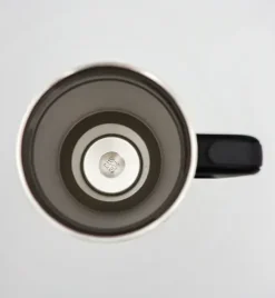 IMCHEX | BLACK | Kubek termiczny 1200 ml ze słomką + 10 szklanych słomek
