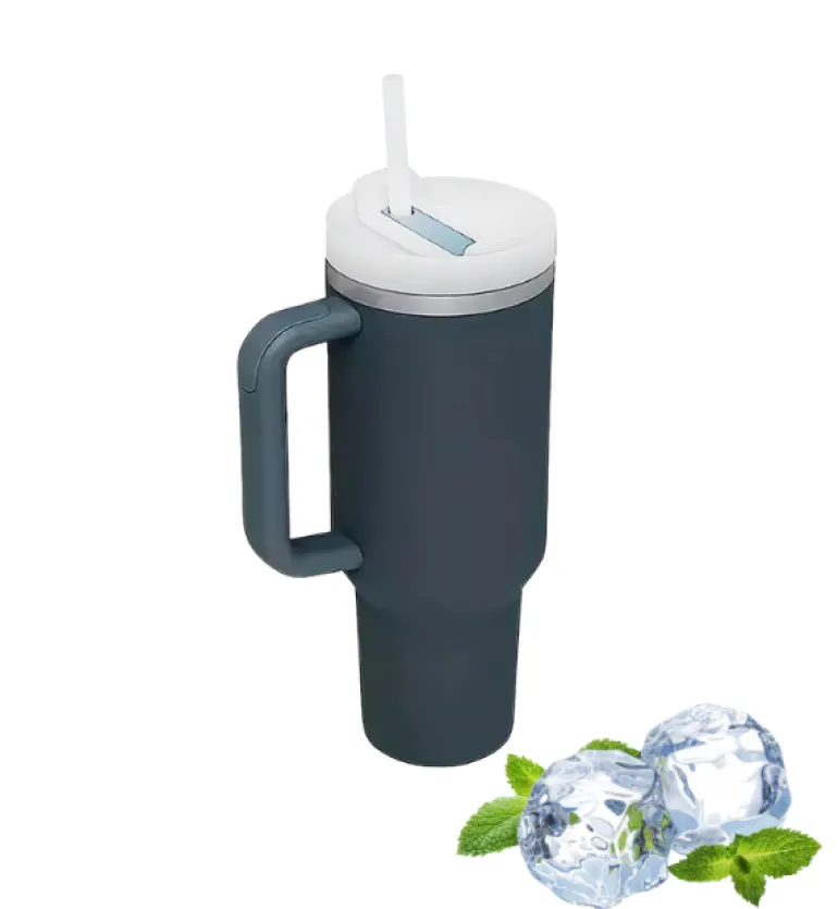 IMCHEX | CHARCOAL | Kubek termiczny 1200 ml ze słomką
